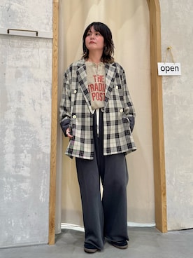 「HELLO.SANFRANCISCO（ハローサンフランシスコ）のアイテム」を使った、きな☆ki_naさん（レディース・153cm）の春コーディネート