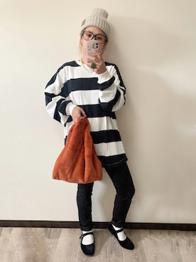 「DAISO（DAISO）のアイテム」を使った、きな☆ki_naさん（レディース・153cm）の秋コーディネート