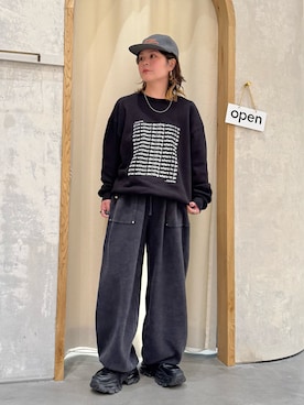 「CIAOPANIC TYPY（チャオパニックティピー）のアイテム（帽子）」を使った、きな☆ki_naさん（レディース・153cm）の冬コーディネート