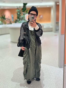 「un/neu（アンノイ）のアイテム」を使った、きな☆ki_naさん（骨格ストレート・レディース・153cm）の春コーディネート