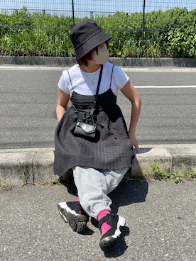 「ammy.（エイミードット）のアイテム」を使った、きな☆ki_naさん（骨格ストレート・レディース・153cm）の春コーディネート