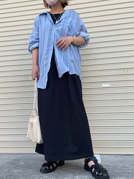 「CFT.（シフト）のアイテム（ワンピース/ドレス）」を使った、きな☆ki_naさん（レディース・153cm）の春コーディネート