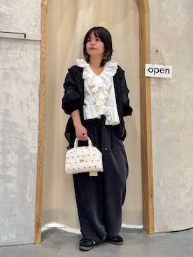 「HELLO.SANFRANCISCO（ハローサンフランシスコ）のアイテム」を使った、きな☆ki_naさん（レディース・153cm）の春コーディネート