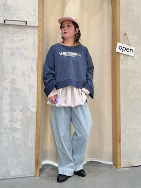 「HELLO.SANFRANCISCO（ハローサンフランシスコ）のアイテム」を使った、きな☆ki_naさん（レディース・153cm）の冬コーディネート