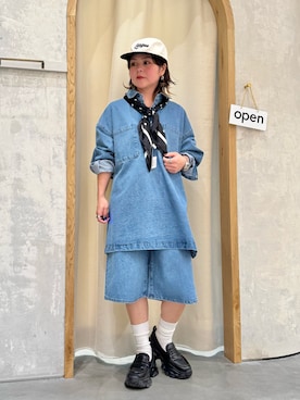 「CIAOPANIC TYPY（チャオパニックティピー）のアイテム（帽子）」を使った、きな☆ki_naさん（レディース・153cm）の冬コーディネート