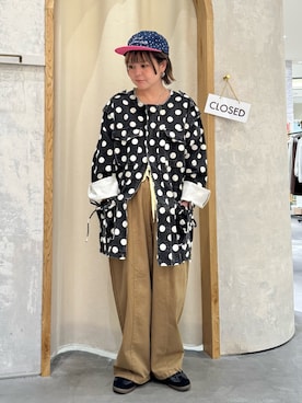 「HELLO.SANFRANCISCO（ハローサンフランシスコ）のアイテム」を使った、きな☆ki_naさん（レディース・153cm）の秋コーディネート