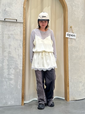 「CIAOPANIC TYPY（チャオパニックティピー）のアイテム（帽子）」を使った、きな☆ki_naさん（レディース・153cm）の冬コーディネート