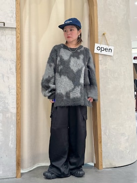 「アイテム（ハンドバッグ）」を使った、きな☆ki_naさん（レディース・153cm）の冬コーディネート