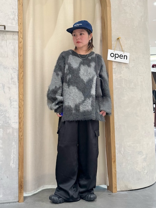 セール】【-3kg見え】静電気防止サテンカーゴパンツ（その他パンツ