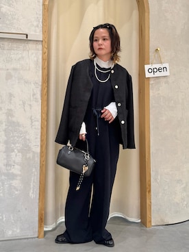 「CIAOPANIC TYPY（チャオパニックティピー）のアイテム（バッグ）」を使った、きな☆ki_naさん（レディース・153cm）の冬コーディネート