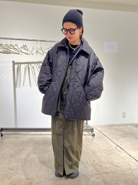 「CANAL JEAN（キャナルジーン）のアイテム」を使った、きな☆ki_naさん（骨格ストレート・レディース・153cm）の冬コーディネート