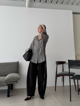 「レディースファッション」｜amiさん（レディース・163cm）の春コーディネート