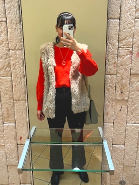 「Libby&Rose（リビーアンドローズ）のアイテム（ジャケット/アウター）」を使った、rikaさん（レディース・167cm）の冬コーディネート