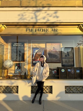 「14+（イチヨンプラス）のアイテム」を使った、rikaさん（レディース・167cm）の冬コーディネート