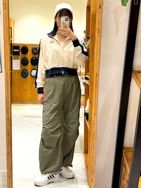 「カーゴパンツ」｜rikaさん（レディース・167cm）の秋コーディネート