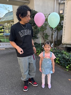 「AIR JORDAN（エアジョーダン）のアイテム（スニーカー）」を使った、まこさん（メンズ・162cm）の秋コーディネート