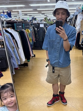 まこさん（メンズ・162cm）の夏コーディネート