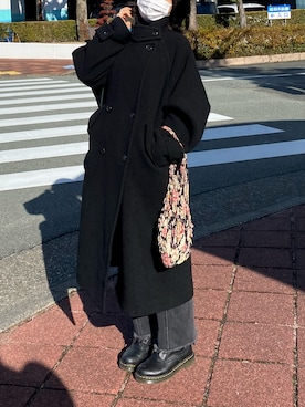 「Ray BEAMS（レイビームス）のアイテム（その他アウター）」を使った、kahoさん（レディース・161cm）の冬コーディネート