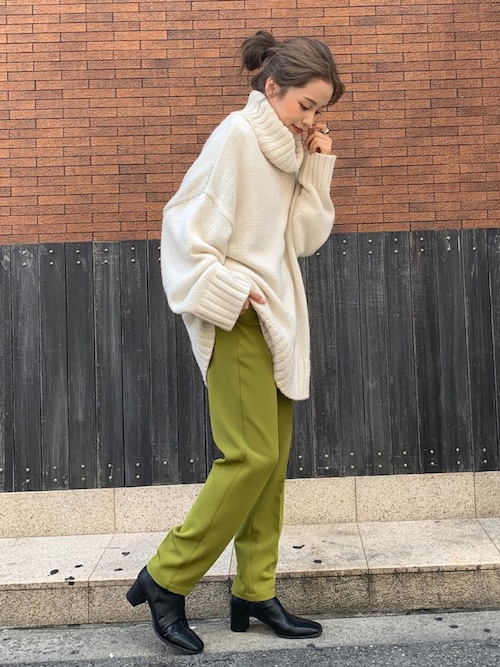 【2021A/W New Arrival】3G BIGタートルニットプルオーバー