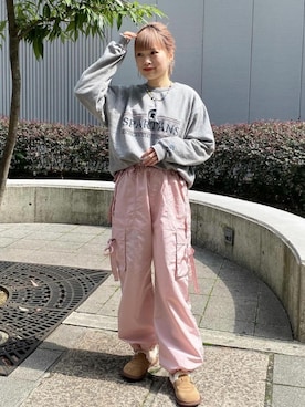 「モーメントプラス」｜moment+さん（レディース・154cm）の春コーディネート