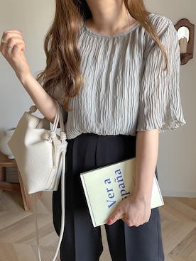 moment+さん（レディース・154cm）の春コーディネート