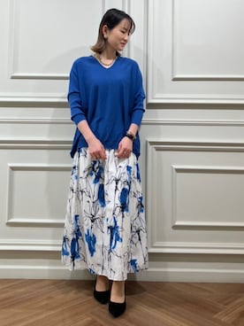 「Liesse（リエス）のアイテム」を使った、Liesse STAFFさん（レディース・162cm）の春コーディネート