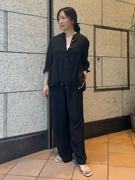 Liesse STAFFさん（レディース・157cm）の夏コーディネート