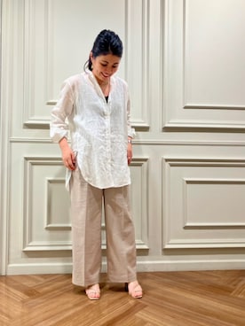 「Liesse（リエス）のアイテム」を使った、Liesse STAFFさん（レディース・162cm）の春コーディネート