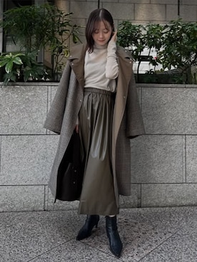 Liesse STAFFさん（レディース・159cm）の秋コーディネート