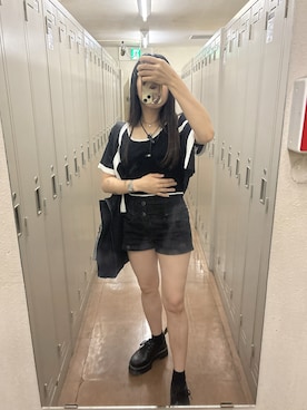「アイテム（トップス）」を使った、Ami さん（レディース・144cm）の夏コーディネート