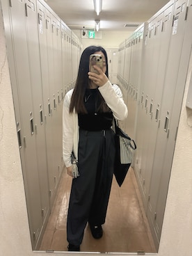 「アイテム（ニット/セーター）」を使った、Ami さん（レディース・144cm・30代）の夏コーディネート