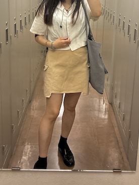 「アイテム（その他シューズ）」を使った、Ami さん（レディース・144cm）の秋コーディネート