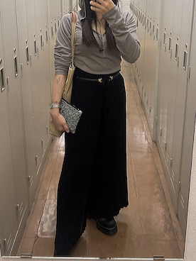 「ADER error（アーダーエラー）のアイテム」を使った、Ami さん（レディース・144cm）の春コーディネート