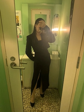 「アイテム（ワンピース/ドレス）」を使った、Ami さん（レディース・144cm）の冬コーディネート