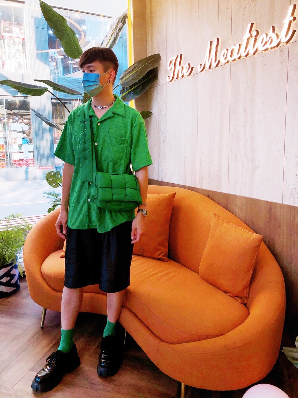 「ootd」｜「Diorのアイテム（ネックレス、シルバー系）」を使った、Kidd さん（メンズ・172cm）の夏コーディネートの1枚目の写真