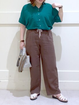 まつさん（レディース・162cm）の夏コーディネート