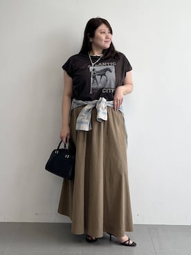 まつさん(レディース・162cm)の夏コーディネート