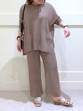 まつさん（レディース・162cm）の夏コーディネート