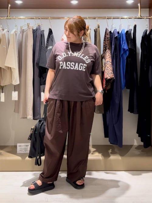 tシャツ BARNYARDSTORM / ヴィンテージカレッジBIGTシャツ「吸水速乾・JAPAN FABRIC」 レディース BARNYARDSTORM / ヴィンテージカレッジBIGTシャツ【吸水速乾