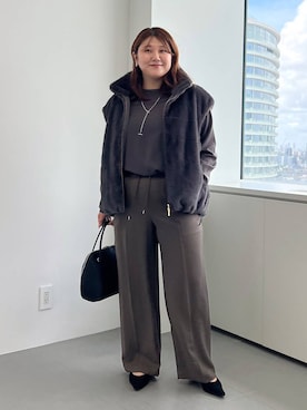 「アイテム（パンプス）」を使った、まつさん（レディース・162cm）の夏コーディネート