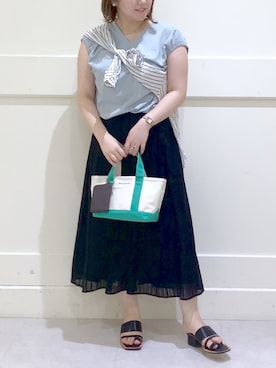 まつさん（レディース・162cm）の夏コーディネート