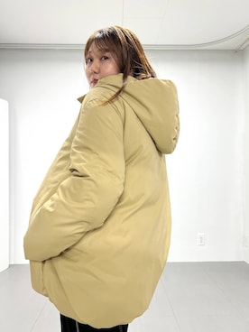 「アイテム（ダウンジャケット/コート）」を使った、まつさん（レディース・162cm・20代）の秋コーディネート