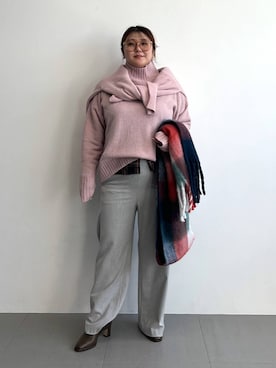 「BARNYARDSTORM」｜まつさん（レディース・162cm）の秋コーディネート