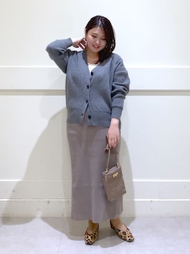 まつさん（レディース・162cm）の秋コーディネート