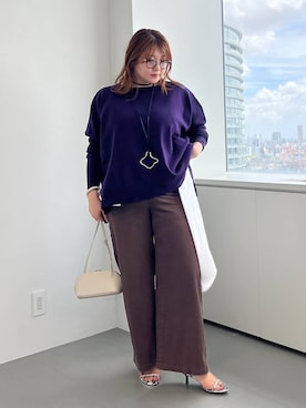 まつさん（レディース・162cm）の秋コーディネート