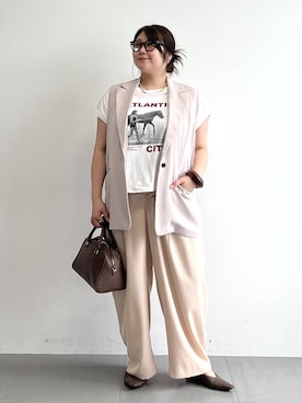まつさん(レディース・162cm)の夏コーディネート