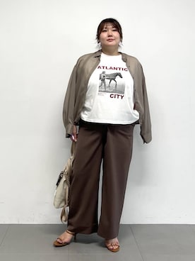 まつさん(レディース・162cm)の夏コーディネート