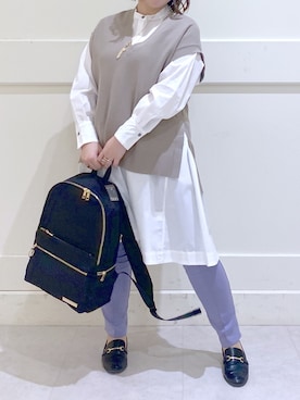 まつさん（レディース・162cm）の春コーディネート