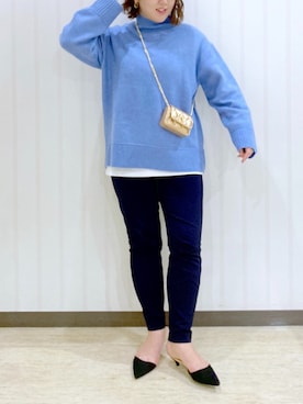 まつさん（レディース・162cm）の冬コーディネート