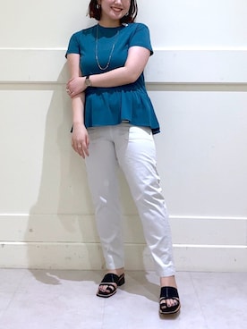 まつさん（レディース・162cm）の夏コーディネート